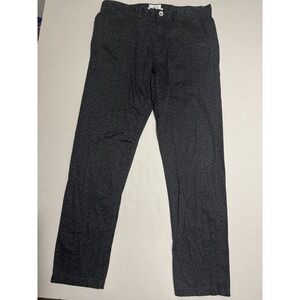 Calvin Klein Women's Black Patterned‎ Dress Pants 32x30 #861
